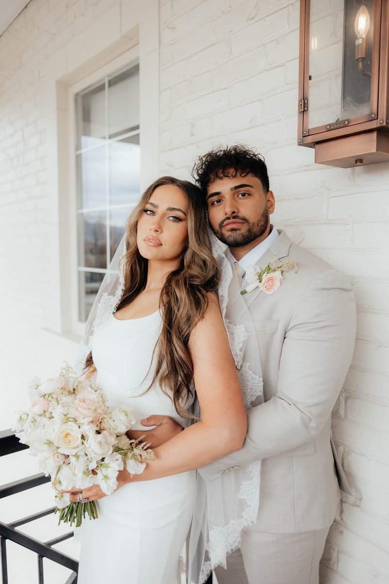 Dani + Rock wedding florals
