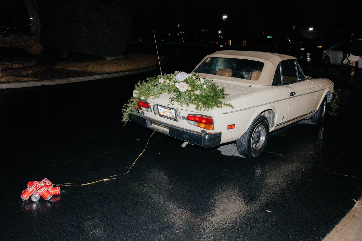 Dani + Rock wedding florals