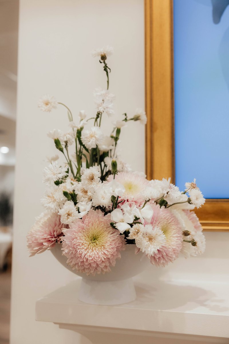 Dani + Rock wedding florals