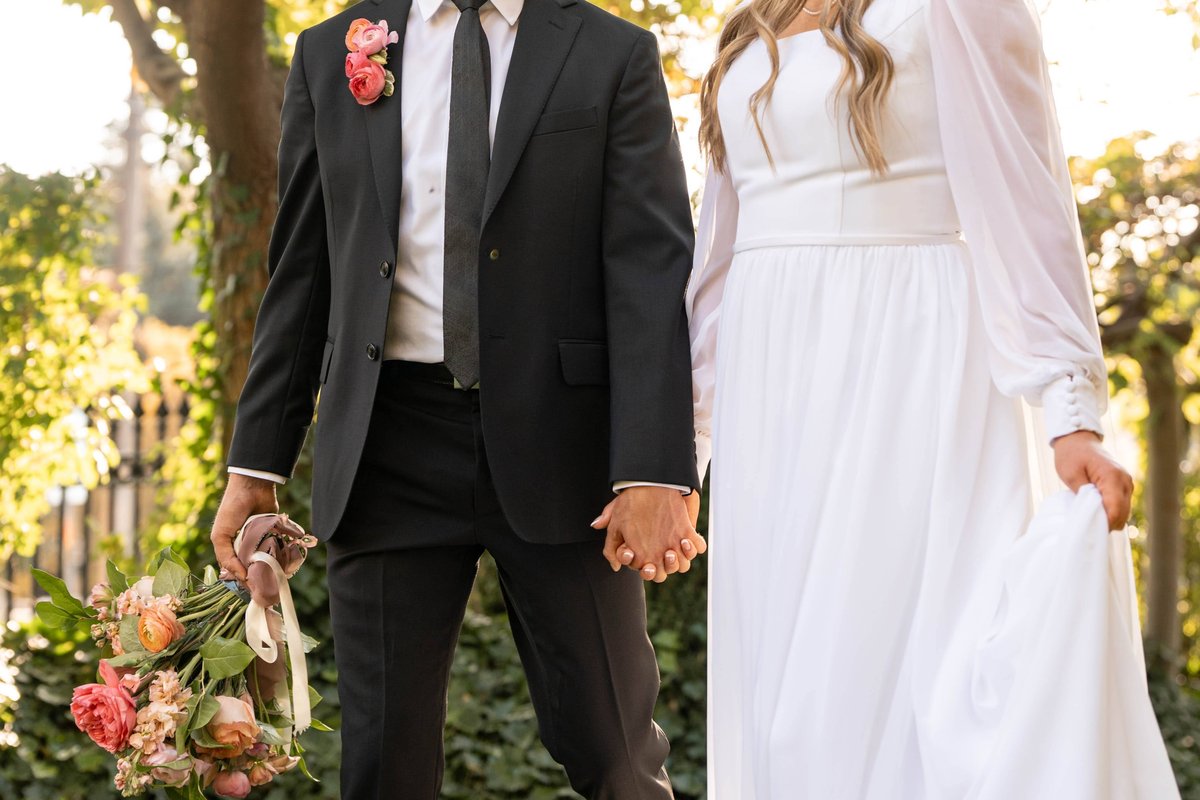 Maile + Aidan wedding florals