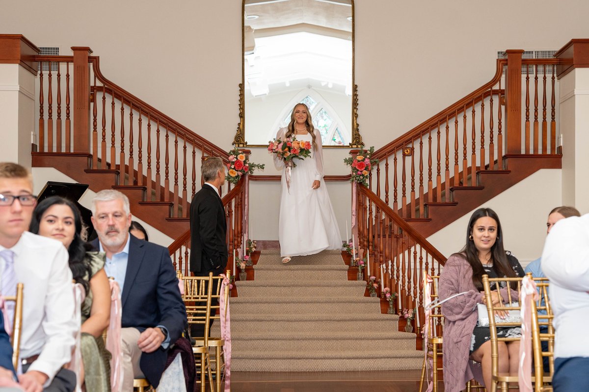 Maile + Aidan wedding florals