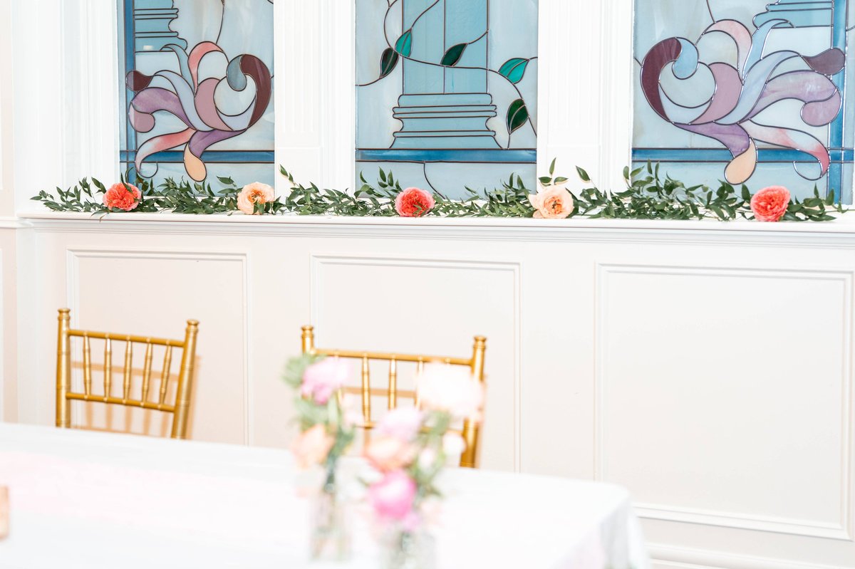 Maile + Aidan wedding florals